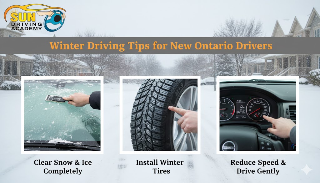 Read more about the article Winter Driving Tips for New Ontario Drivers