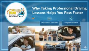Read more about the article Why Taking Professional Driving Lessons Helps You Pass Faster