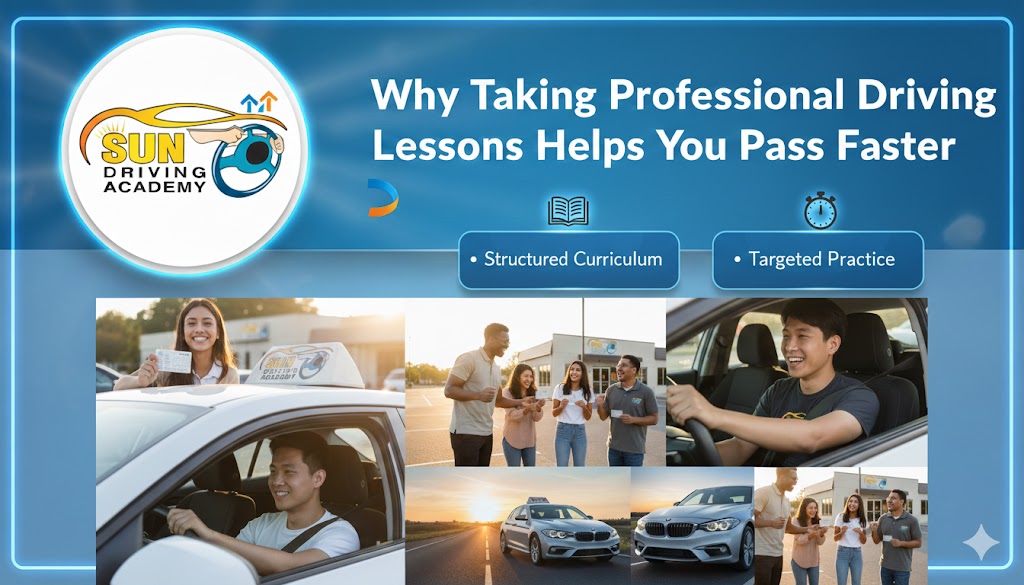 Read more about the article Why Taking Professional Driving Lessons Helps You Pass Faster
