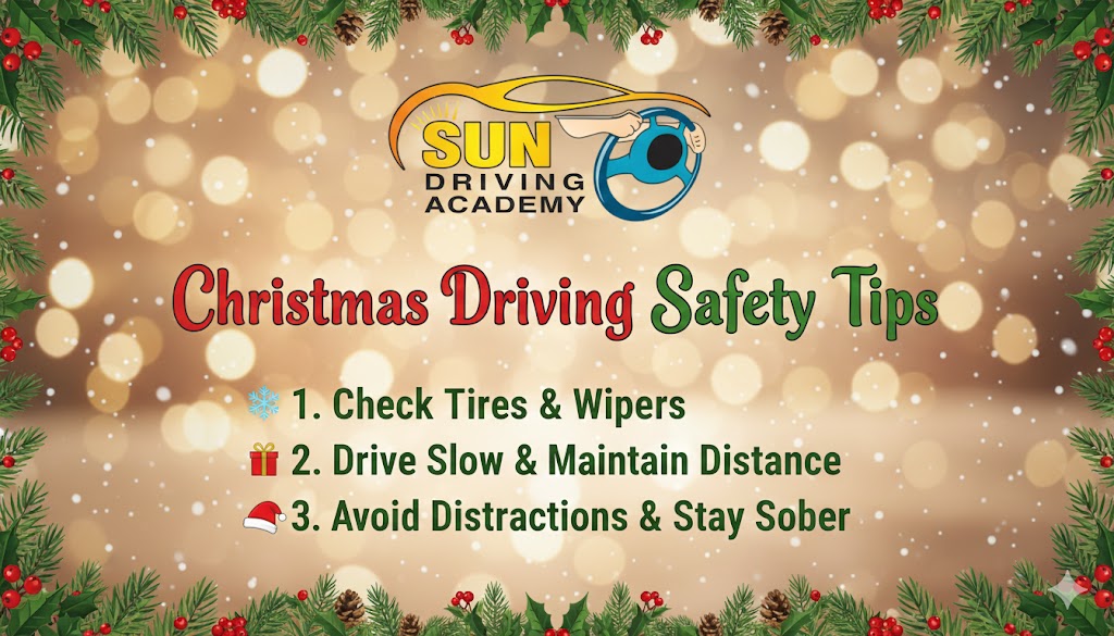 Read more about the article Christmas Driving Safety Tips from Sun Driving Academ
