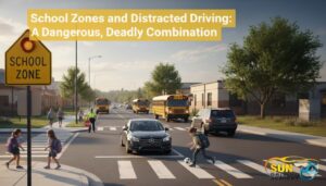 Read more about the article ⚠️ School Zones and Distracted Driving: A Dangerous, Deadly Combination