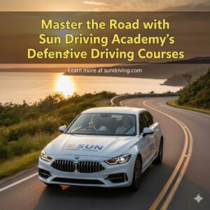Read more about the article Master the Road with Sun Driving Academy’s Defensive Driving Courses