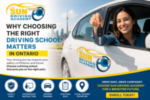 Read more about the article Why Choosing the Right Driving School Matters in Ontario