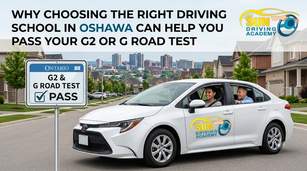 Read more about the article Why Choosing the Right Driving School in Oshawa Can Help You Pass Your G2 or G Road Test